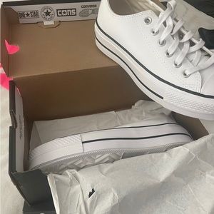 Converse CTAS white platform size 6.5